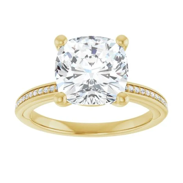 Solitaire Engagement Ring Image 3 Northwood Jewelers Northwood, OH