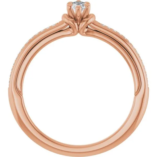 Solitaire Engagement Ring Image 2 Arezzo Jewelers Elmwood Park, IL