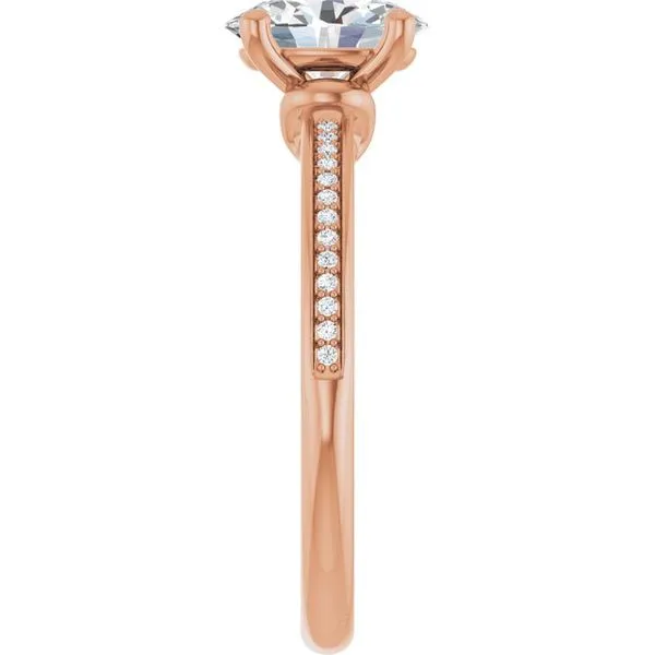 Solitaire Engagement Ring Image 4 Arezzo Jewelers Elmwood Park, IL