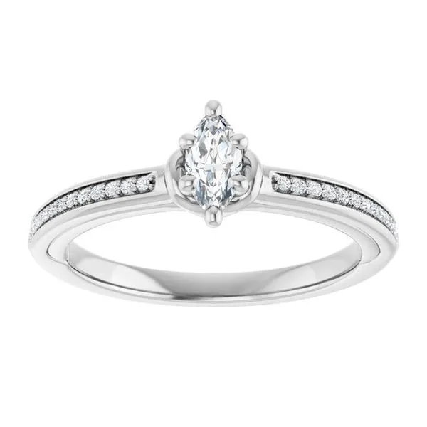Solitaire Engagement Ring Image 3 Arezzo Jewelers Elmwood Park, IL