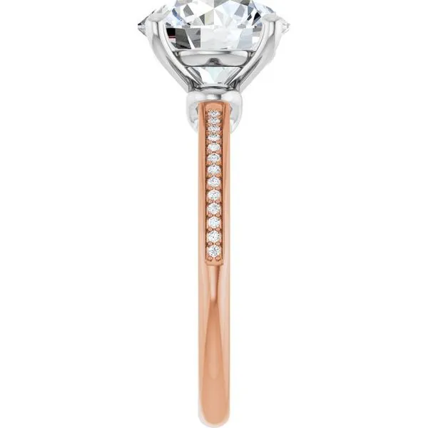 Solitaire Engagement Ring Image 4 Northwood Jewelers Northwood, OH