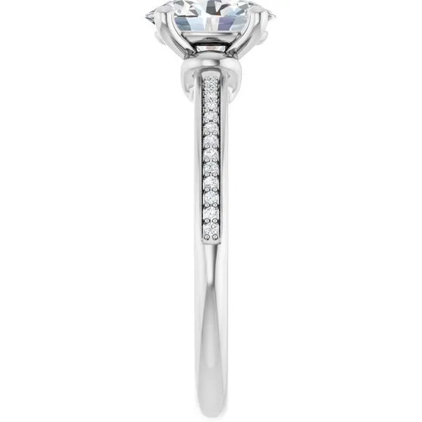 Solitaire Engagement Ring Image 4 Austin's Fine Diamonds & Jewelry Lyndhurst, NJ