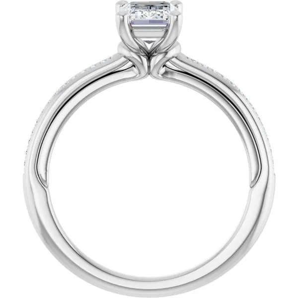 Solitaire Engagement Ring Image 2 Arezzo Jewelers Elmwood Park, IL