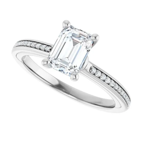Solitaire Engagement Ring Image 5 Austin's Fine Diamonds & Jewelry Lyndhurst, NJ