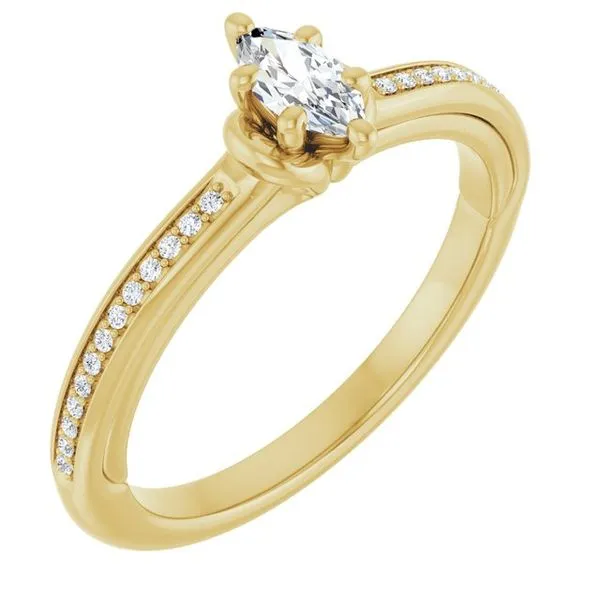 Solitaire Engagement Ring The Ring Austin Round Rock, TX