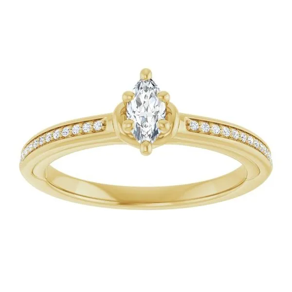 Solitaire Engagement Ring Image 3 Arezzo Jewelers Elmwood Park, IL