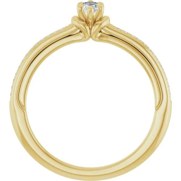 Solitaire Engagement Ring Image 2 Clater Jewelers Louisville, KY