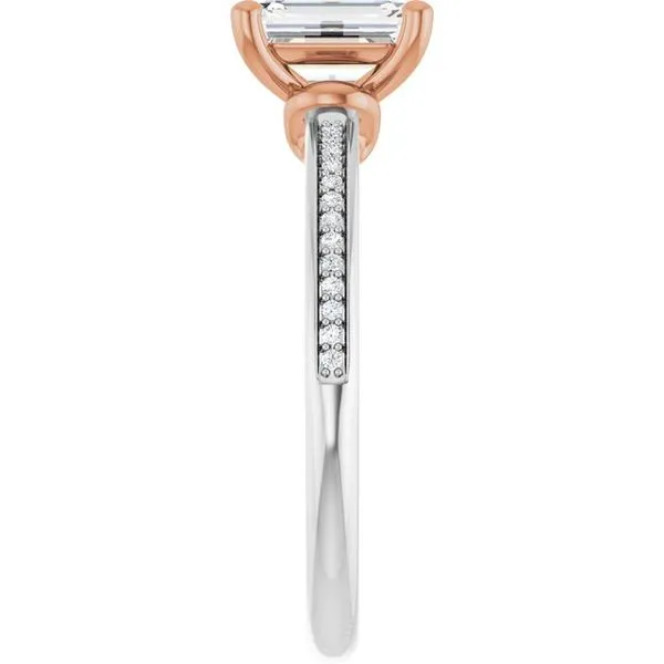 Solitaire Engagement Ring Image 4 Vulcan's Forge LLC KANSAS CITY, MO