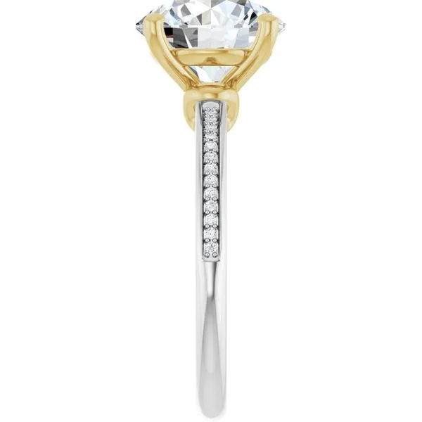 Solitaire Engagement Ring Image 4 Northwood Jewelers Northwood, OH