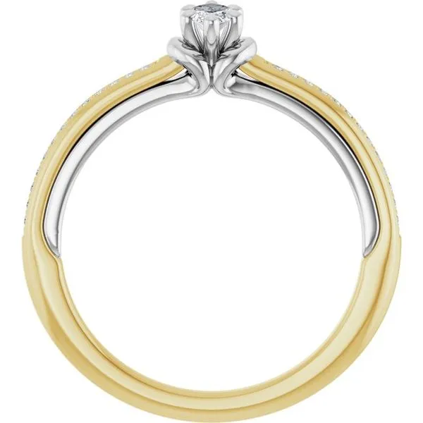 Solitaire Engagement Ring Image 2 Arezzo Jewelers Elmwood Park, IL