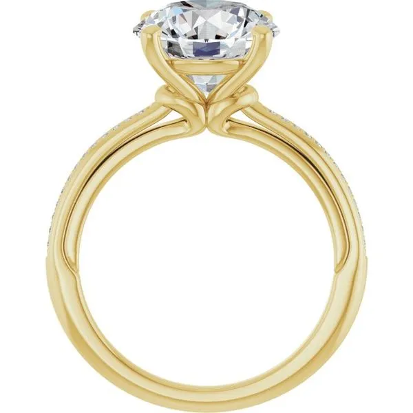 Solitaire Engagement Ring Image 2 Arezzo Jewelers Elmwood Park, IL