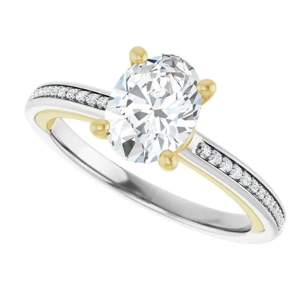 Solitaire Engagement Ring Image 5 Vulcan's Forge LLC KANSAS CITY, MO