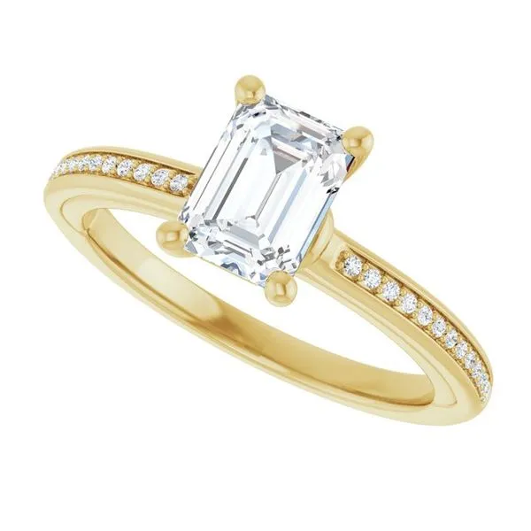 Solitaire Engagement Ring Image 5 Arezzo Jewelers Elmwood Park, IL