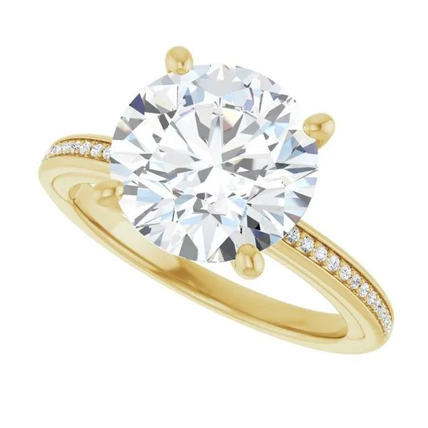 Solitaire Engagement Ring Image 5 Northwood Jewelers Northwood, OH