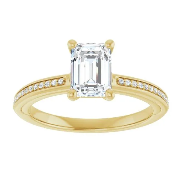 Solitaire Engagement Ring Image 3 Northwood Jewelers Northwood, OH