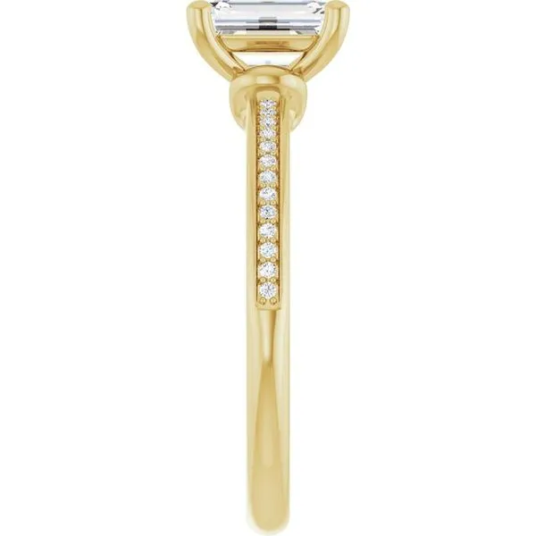 Solitaire Engagement Ring Image 4 Northwood Jewelers Northwood, OH