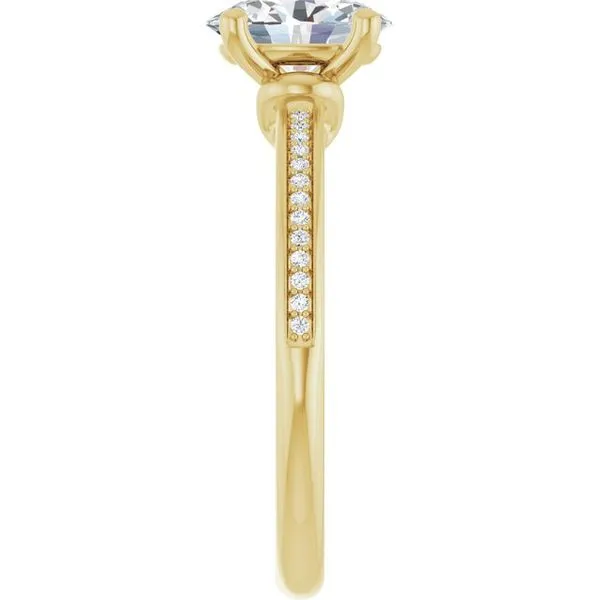 Solitaire Engagement Ring Image 4 Austin's Fine Diamonds & Jewelry Lyndhurst, NJ