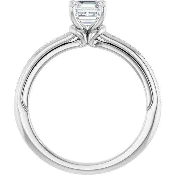 Solitaire Engagement Ring Image 2 Arezzo Jewelers Elmwood Park, IL
