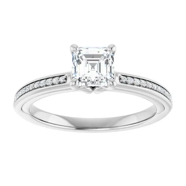 Solitaire Engagement Ring Image 3 Arezzo Jewelers Elmwood Park, IL