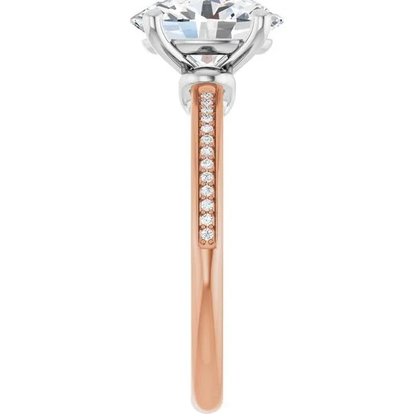 Solitaire Engagement Ring Image 4 Arezzo Jewelers Elmwood Park, IL