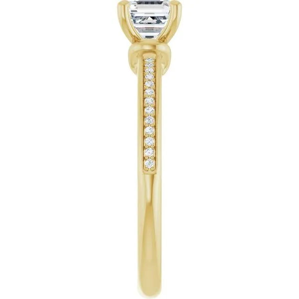 Solitaire Engagement Ring Image 4 Arezzo Jewelers Elmwood Park, IL