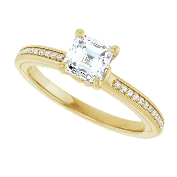 Solitaire Engagement Ring Image 5 Jimmy Smith Jewelers Decatur, AL