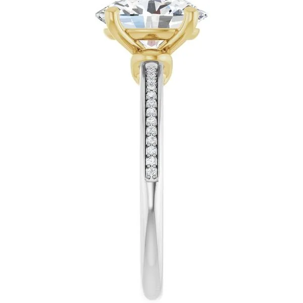 Solitaire Engagement Ring Image 4 Northwood Jewelers Northwood, OH