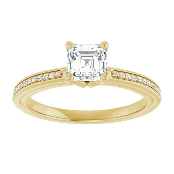 Solitaire Engagement Ring Image 3 Arezzo Jewelers Elmwood Park, IL
