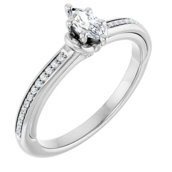 Solitaire Engagement Ring Don's Jewelry & Design Washington, IA