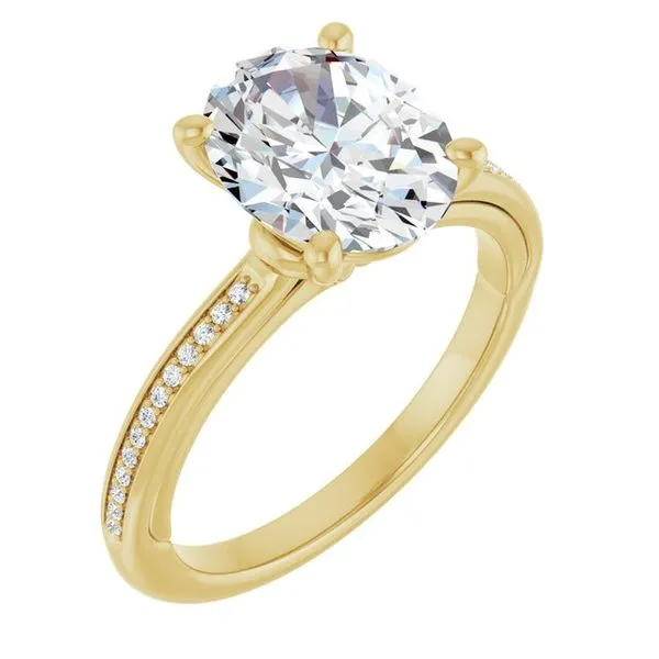 Solitaire Engagement Ring The Ring Austin Round Rock, TX