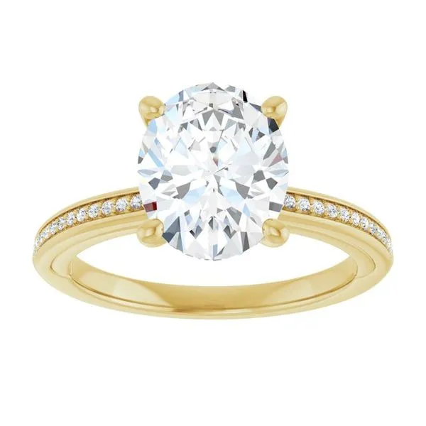 Solitaire Engagement Ring Image 3 Arezzo Jewelers Elmwood Park, IL