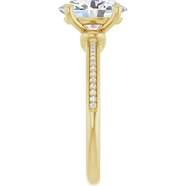 Solitaire Engagement Ring Image 4 Arezzo Jewelers Elmwood Park, IL