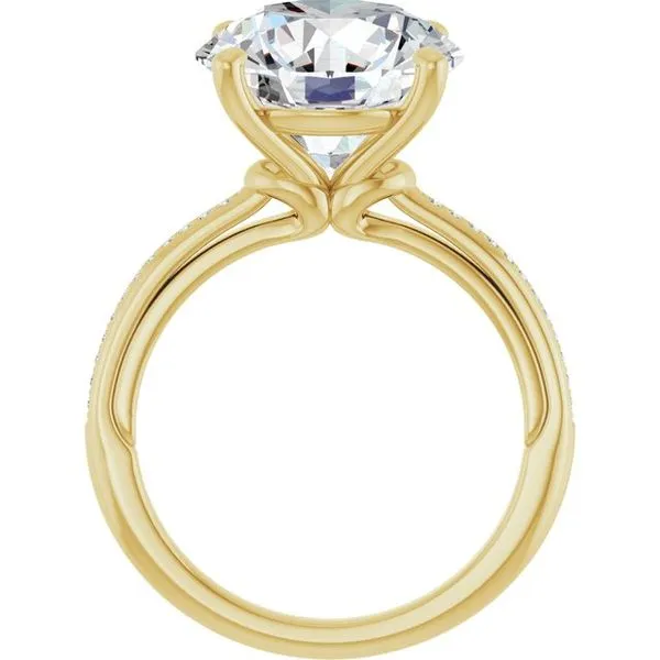 Solitaire Engagement Ring Image 2 Arezzo Jewelers Elmwood Park, IL