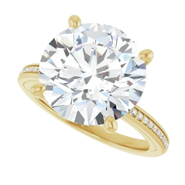 Solitaire Engagement Ring Image 5 Arezzo Jewelers Elmwood Park, IL