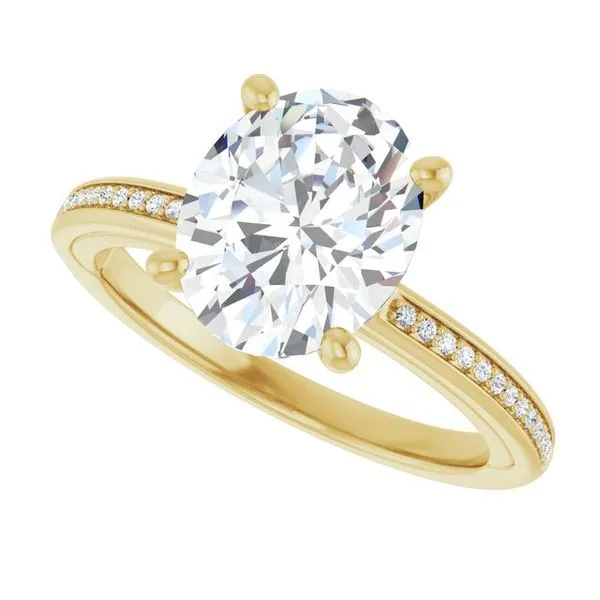 Solitaire Engagement Ring Image 5 Jimmy Smith Jewelers Decatur, AL