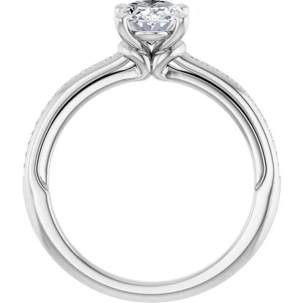 Solitaire Engagement Ring Image 2 Arezzo Jewelers Elmwood Park, IL