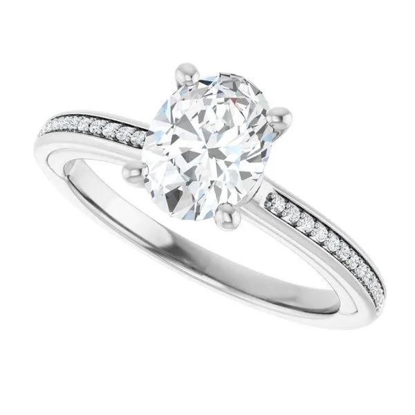 Solitaire Engagement Ring Image 5 Jimmy Smith Jewelers Decatur, AL