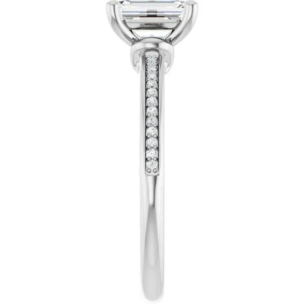 Solitaire Engagement Ring Image 4 Northwood Jewelers Northwood, OH