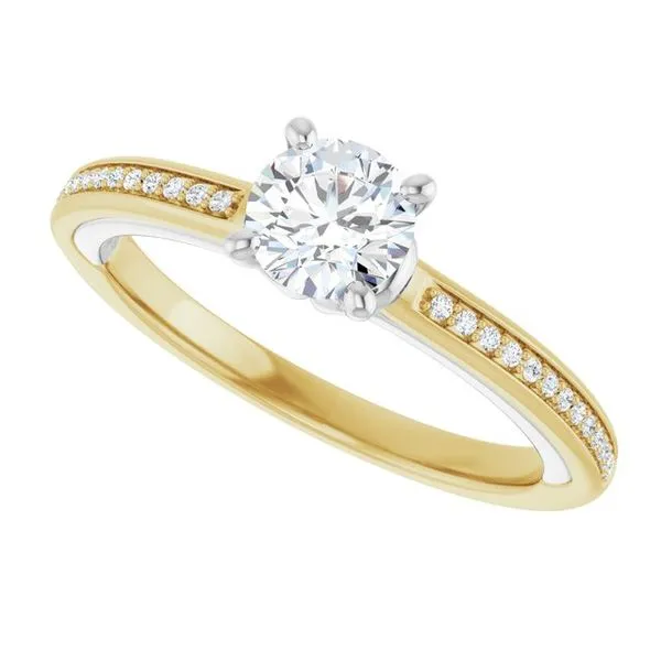 Solitaire Engagement Ring Image 5 Northwood Jewelers Northwood, OH