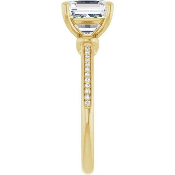 Solitaire Engagement Ring Image 4 Northwood Jewelers Northwood, OH