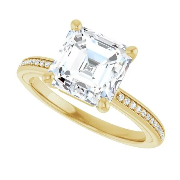 Solitaire Engagement Ring Image 5 Northwood Jewelers Northwood, OH