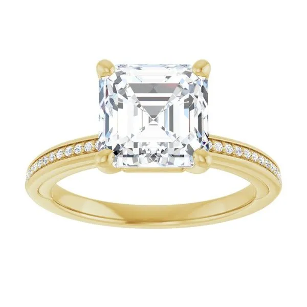 Solitaire Engagement Ring Image 3 Arezzo Jewelers Elmwood Park, IL