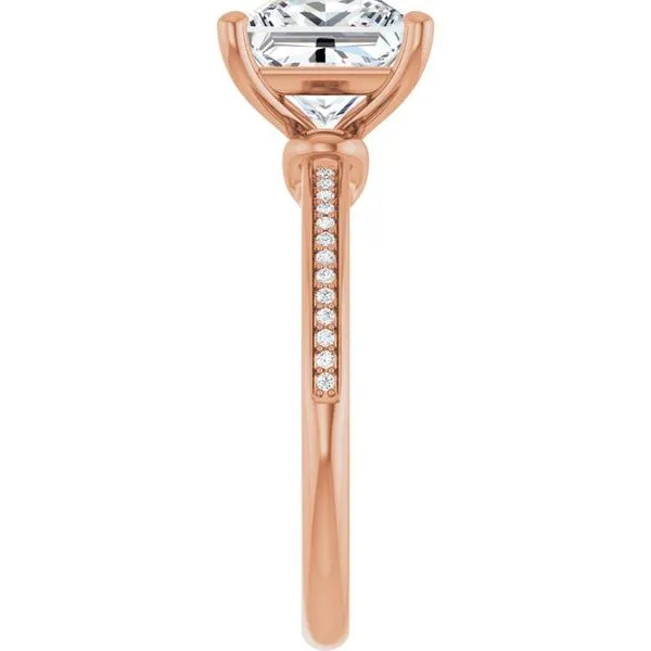 Solitaire Engagement Ring Image 4 Collard Jewelers League City, TX