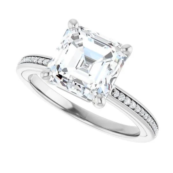 Solitaire Engagement Ring Image 5 Northwood Jewelers Northwood, OH