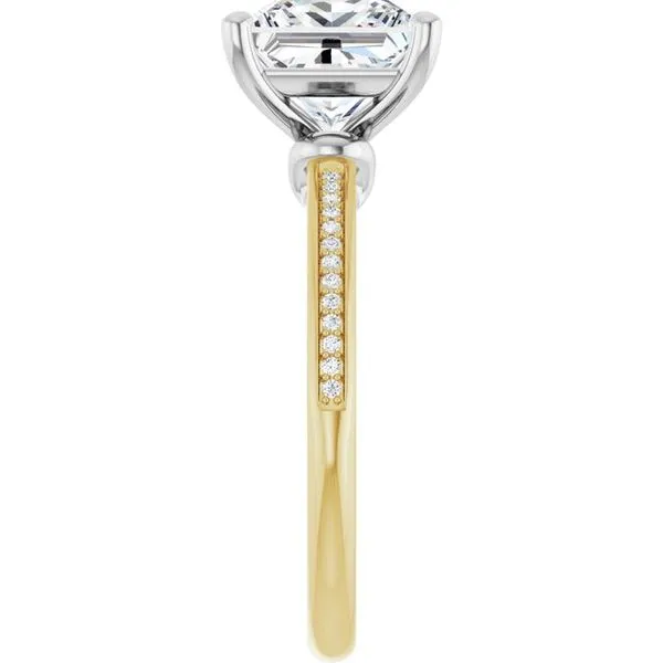 Solitaire Engagement Ring Image 4 Arezzo Jewelers Elmwood Park, IL