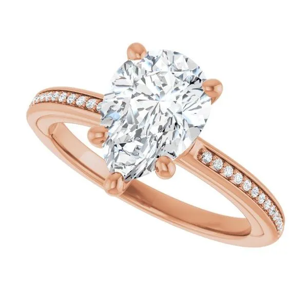 Solitaire Engagement Ring Image 5 Northwood Jewelers Northwood, OH