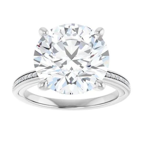 Solitaire Engagement Ring Image 3 Jimmy Smith Jewelers Decatur, AL