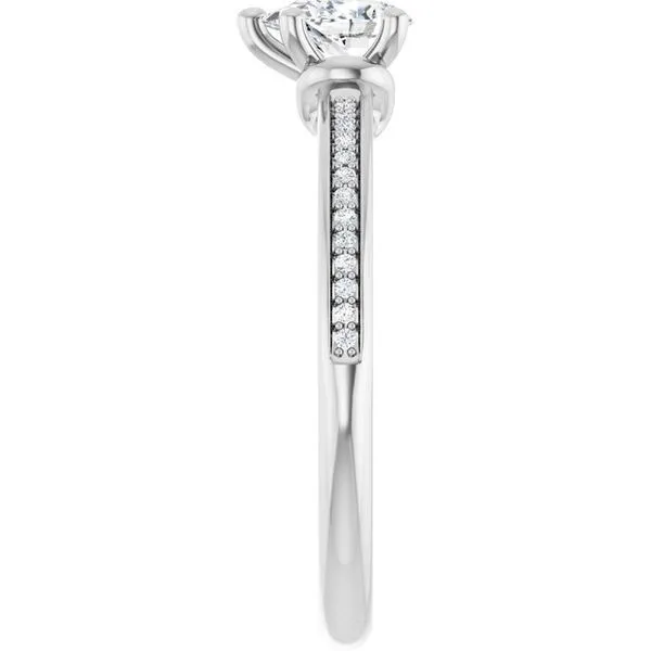 Solitaire Engagement Ring Image 4 Northwood Jewelers Northwood, OH