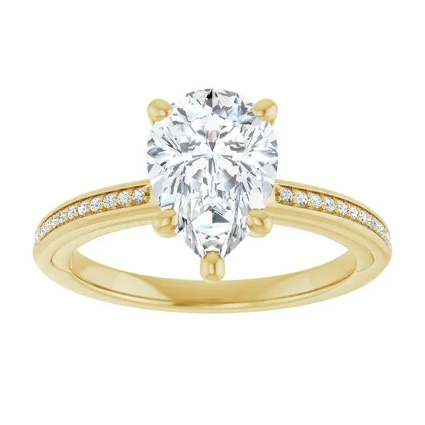 Solitaire Engagement Ring Image 3 Collard Jewelers League City, TX