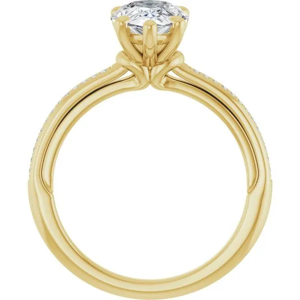 Solitaire Engagement Ring Image 2 Clater Jewelers Louisville, KY